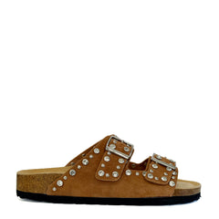 Ciabatta FRANCESCO MILANO J17-02C - Cuoio