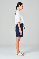 WHITE SAND CAMERON 24SD6283 037- Blue Shorts