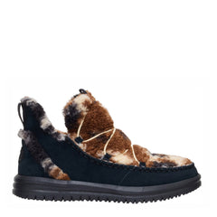 Stivaletto HEY DUDE Camden Suede Cozy 42031 - Black