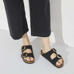 Ciabatta BIRKENSTOCK Arizona Big Buckle 1023290 - Nubuck Black