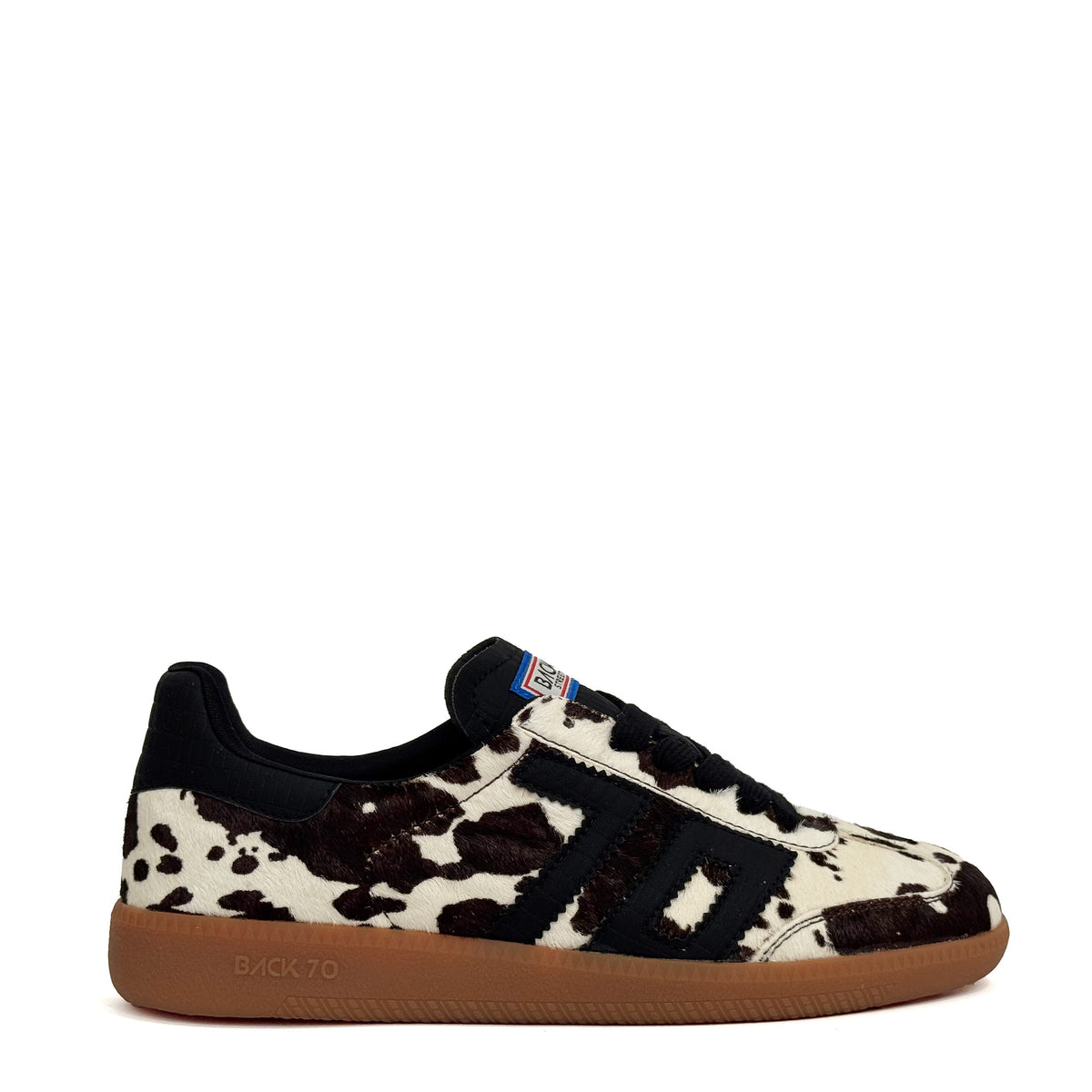 Sneaker BACK 70 CLOUD CL10 - Cow Black/White