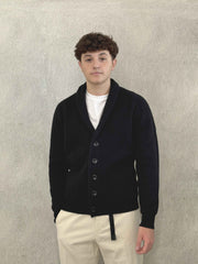 MASQ M1177 7 0680 Button Down Jacket - Blue