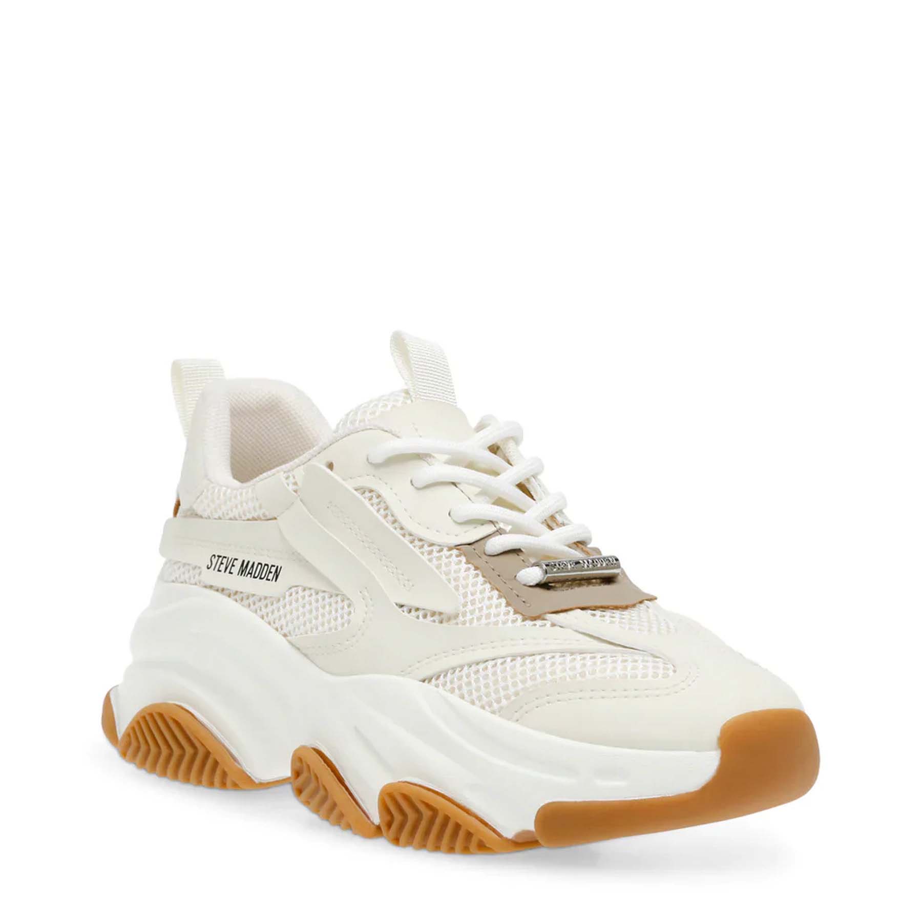 STEVE MADDEN Possession White Gum sneaker price online