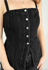 Top bustino LEVI'S 003Z5-0000 - Open Mind Vest