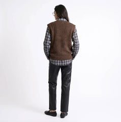 Pull smanicato ARTLOVE MARIA - Brown