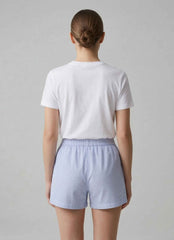 Short SAINT BARTH AMANI - Stripes 00749L Bianco/Azzurro