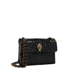Borsa KURT GEIGER SQ MINI KENSINGTON - Black/Snake