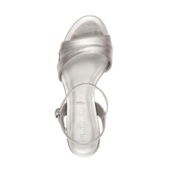 Sandalo con tacco TAMARIS 28314 - Platino