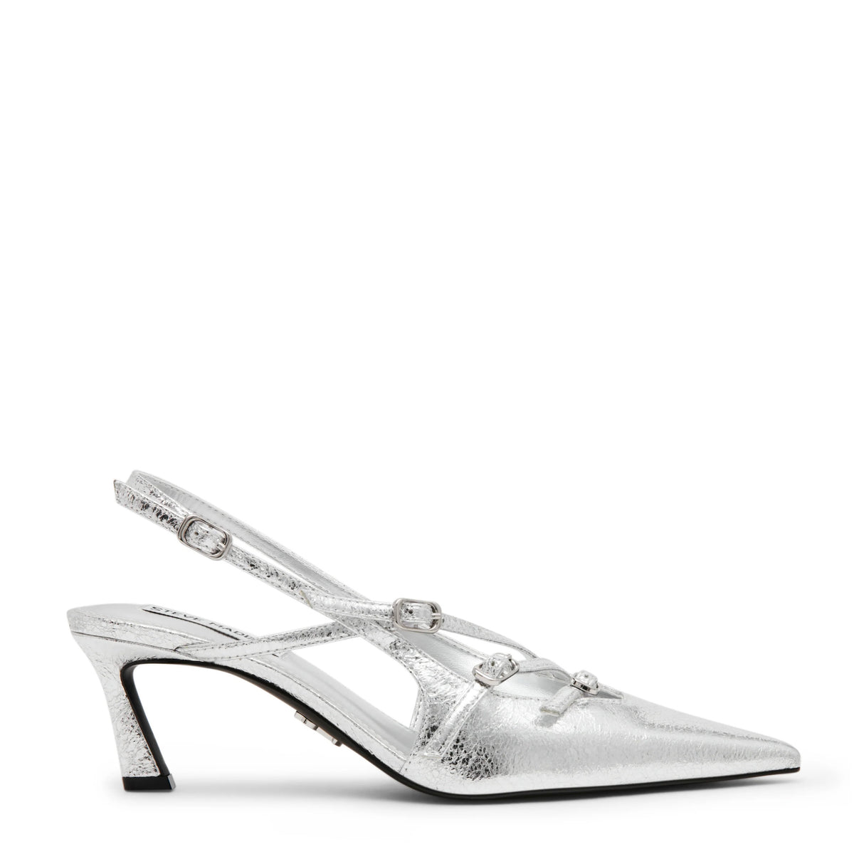 Slingback STEVE MADDEN LIANA - Silver Crinkle