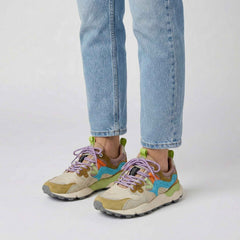 Sneaker FLOWER MOUNTAIN YAMANO 3 W - Cream/Milk/Light Blue