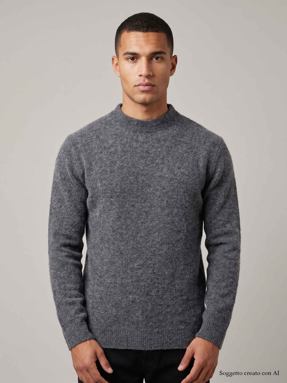 Maglione MASQ 1700 400 - Grigio scuro
