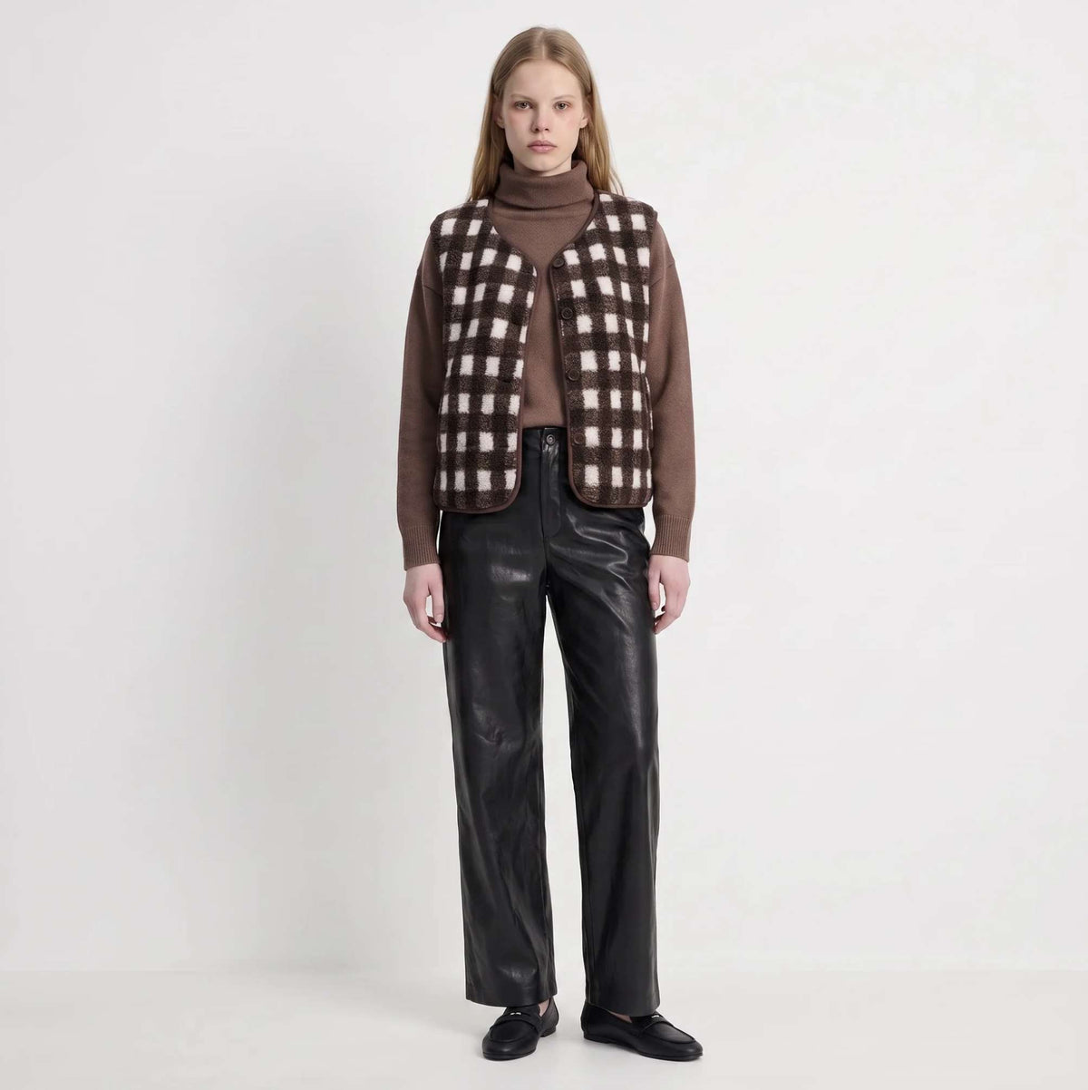 Gilet ARTLOVE ISERIE - Brown