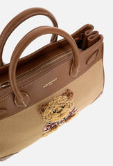 Borsa RUE MADAM MARVIN LOVE TOTE - Camel