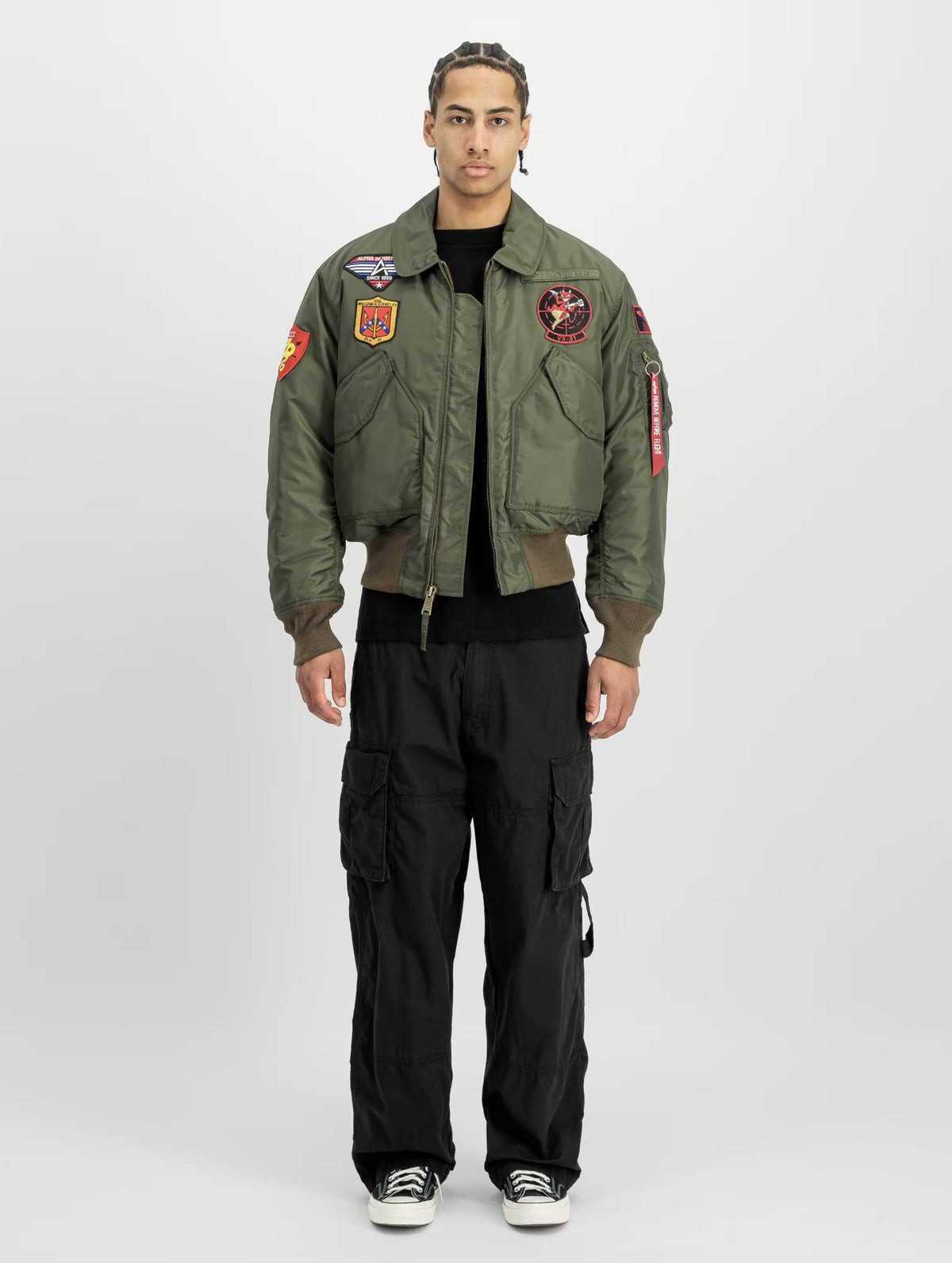 Giubbotto Unisex ALPHA INDUSTRIES CWU-45/P Devils Brigade - Dark Olive
