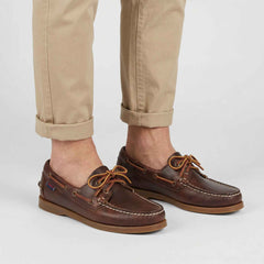 Mocassino SEBAGO Docksides Portland Waxed 731114W - Brown Honey