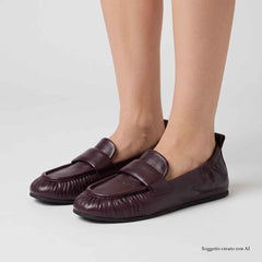 Mocassino MISS OLIVIA LOLA - Vegetal Bordeaux
