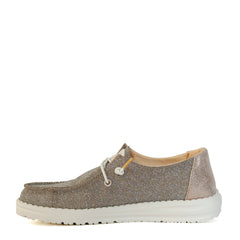 Sneaker HEY DUDE Wendy Metallic Sparkle 41082 - Rose Gold