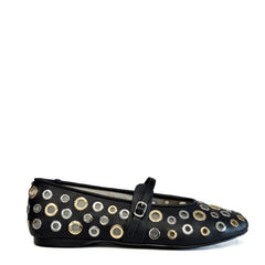 Ballerina STEVE MADDEN REJOICE-S - Black/Sil/Gold
