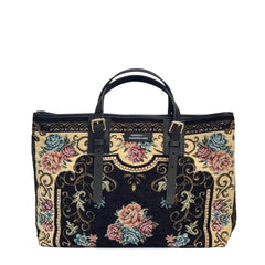 Borsa MANIKOMIO Shopping Rug - Nero