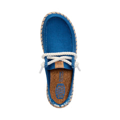 Sneaker HEY DUDE Wendy Espadrille Hibiscus 45237 - Ensign Blue/Multi
