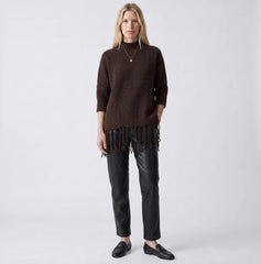 Maglione over ARTLOVE FLISSAE - Brown
