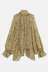 Blusa animalier WEILI ZHENG S26SL07 - Yellow