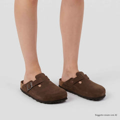 Ciabatta BIRKENSTOCK 1031637 Boston SFB - Carafe Tonal