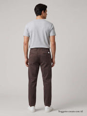 Pantalone S001 PHILIP85BULL - Brown