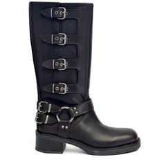 Stivale OVYÈ Texas 3550 Testa di moro