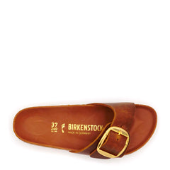 Slipper BIRKENSTOCK MADRID Big Buckle Oiled - COGNAC 1006525