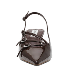 Slingback STEVE MADDEN LIANA - Ground Coffee