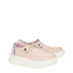 Sneaker HEY DUDE Wendy Peak Chambray Woven 41946 - Tan