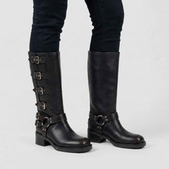 Stivale OVYÈ Texas 3550 Testa di moro