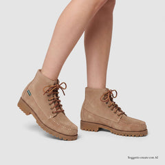 Stivaletto SEBAGO PARKER Woman 73125DW - Beige Camel
