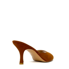 Ciabattina con tacco DIVINE FOLLIE P0700 - Cuoio