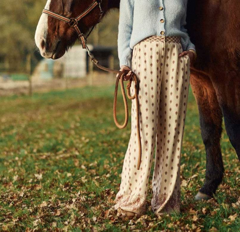 Pantalone LA PETIT ETOILE Polia - Floreale