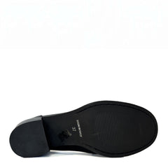 Mocassino con tacco JULIE DEE MW000 - Nero