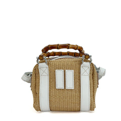 Borsa MANIKOMIO Aviator's Kit AN6505-1 BB Capri - White