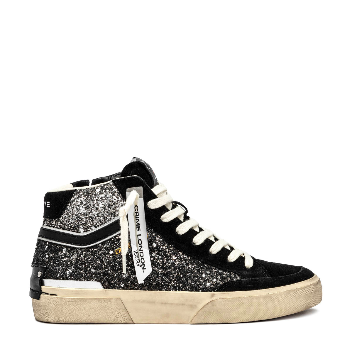 Sneaker alta CRIME LONDON SK8 RECUT HIGH 25174 - Nero