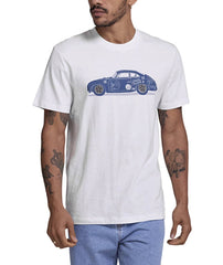T-shirt DEUS EX MACHINA Porsche tee - White