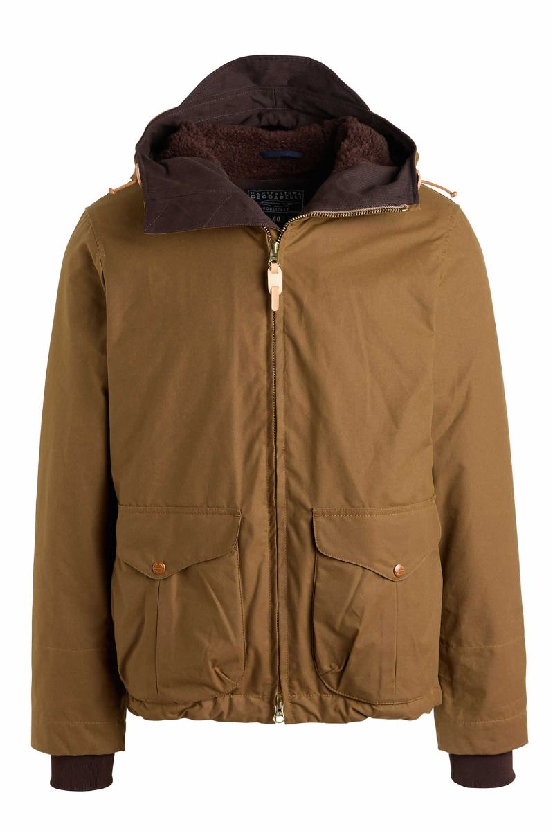 Giacchetto MANIFATTURA CECCARELLI Blazer Coat 7066-WX - Dark Tan