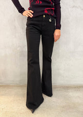 Jeans Zampa GAELLE PARIS GAABW01115 - Nero
