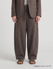 Pantalone WOC SECHURA - Cioccolato