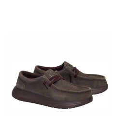 Scarpa HEY DUDE Wally Comf Suede 41975 - Major Brown