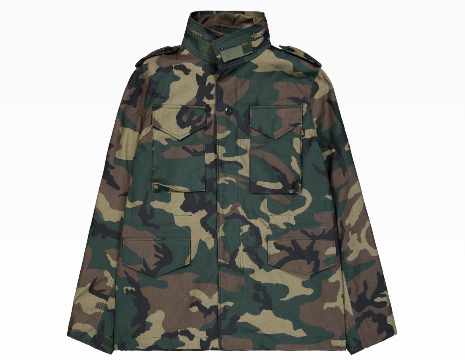 Giubbotto ALPHA INDUSTRIES Studio M-65 Camo Field Jacket - Camo