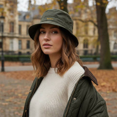Cappellino cerato Belsay BARBOUR LHA0519 OL52 - Fern
