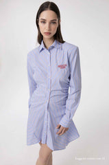 Abito GAELLE GAABW09846 - Azzurro righe
