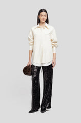 Camicia increspata SL02 WEILI ZHENG - Milk