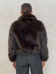 Pelliccia BULLY 7229 Eco Fur - Testa di moro