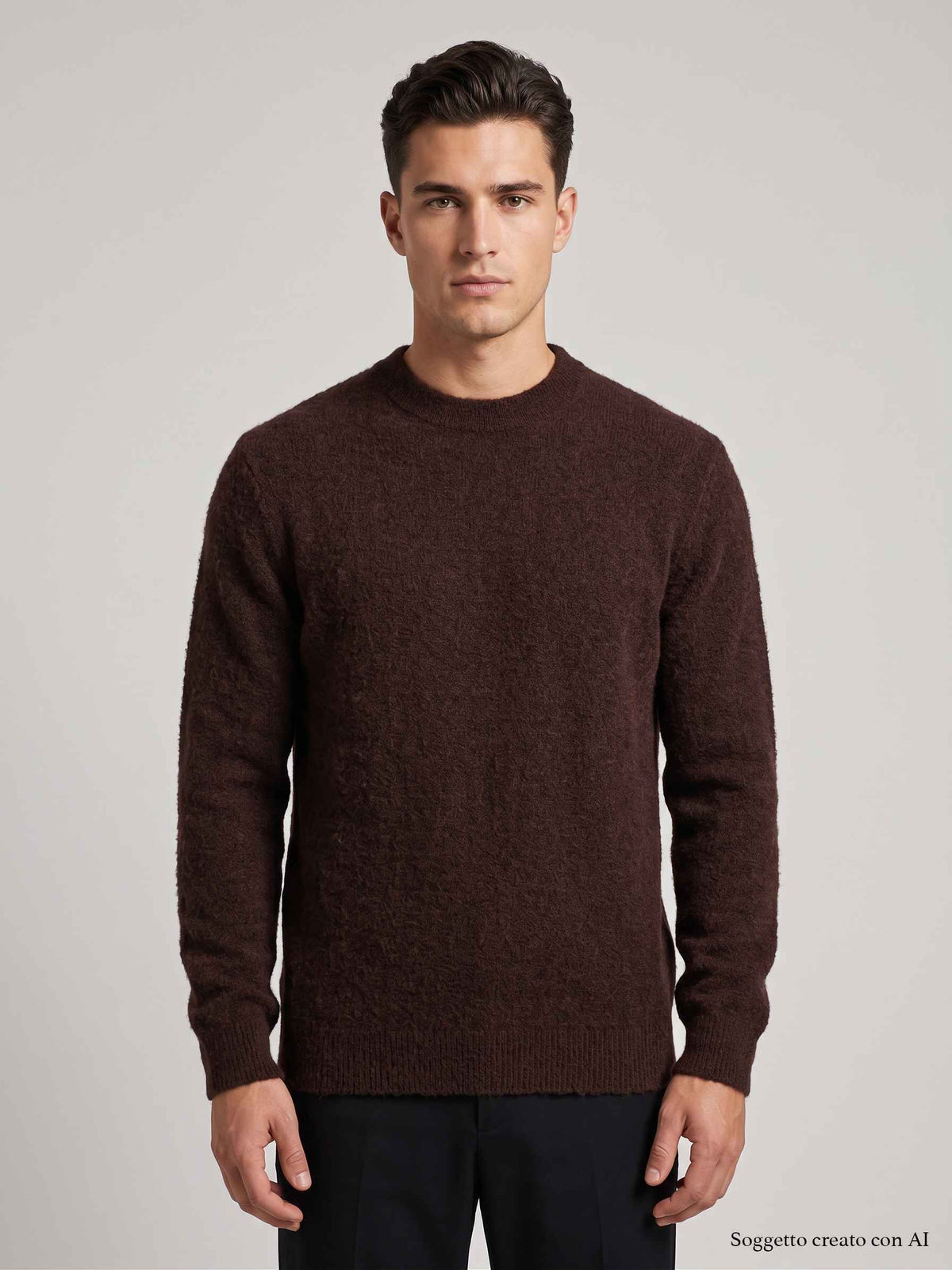 Maglione MASQ 1700 480 - Marrone